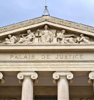 Palais de Justice française