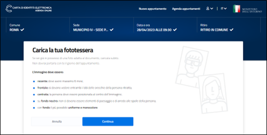 guida carta identità online screenshot 10