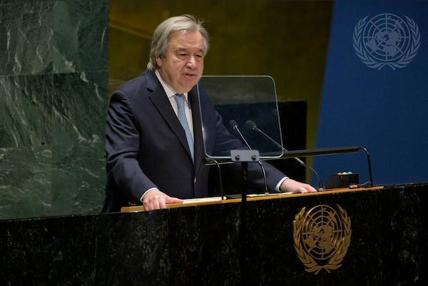 António Guterres, segretario generale Onu, promotore del Global Digital Compact.
